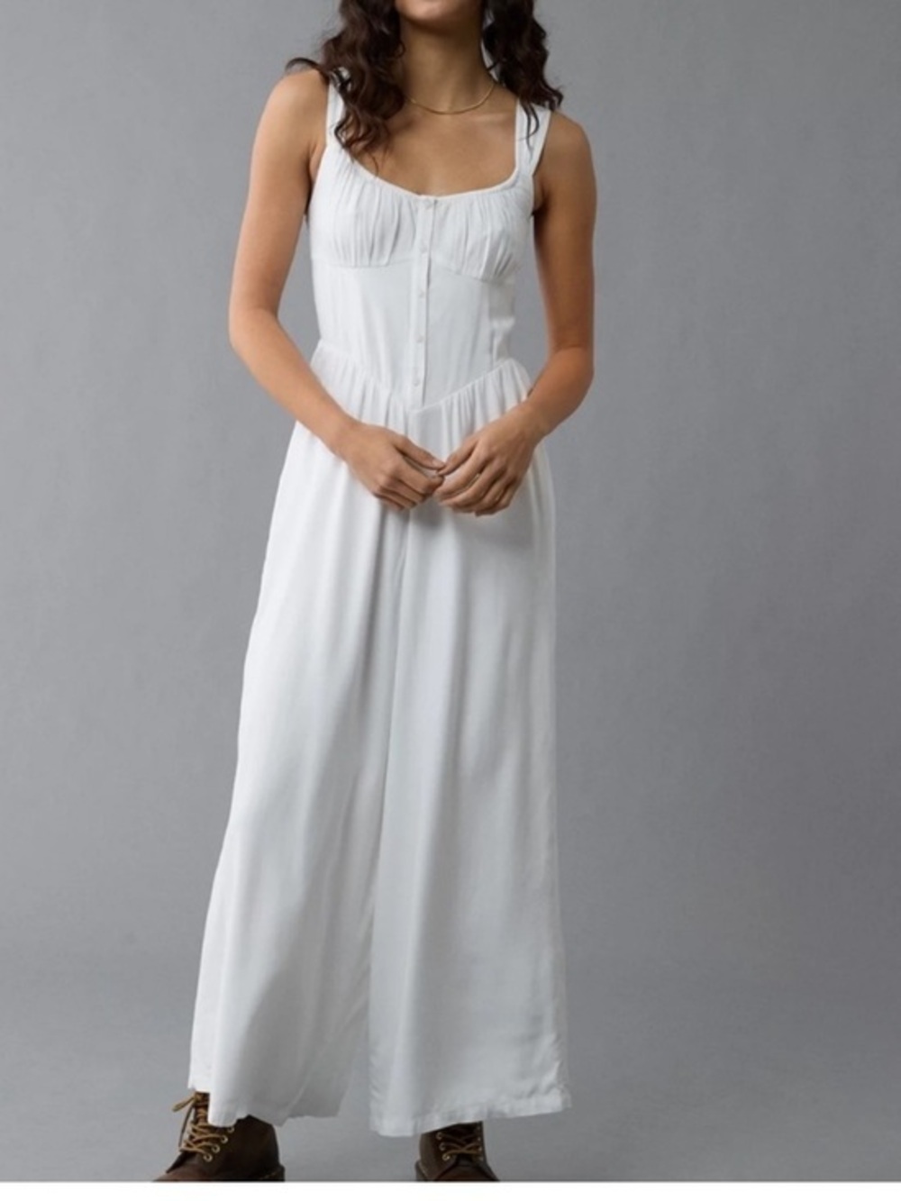 NWT American Eagle Corset V-Waist Jumpsuit